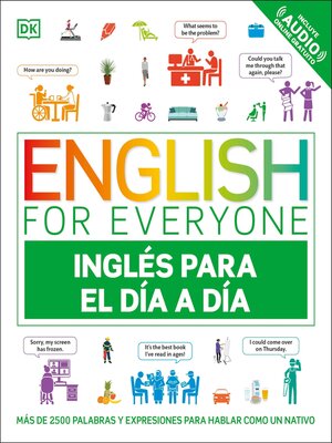 cover image of English for Everyone--Inglés para el día a día